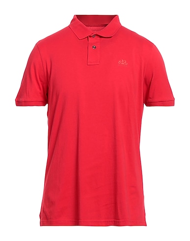 SUNDEK Polo Rosso 100% Cotone