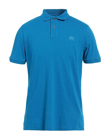SUNDEK Polo shirt Azure 100% Cotton