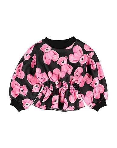 U+É Sweatshirt Black 70% Polyester, 30% Cotton