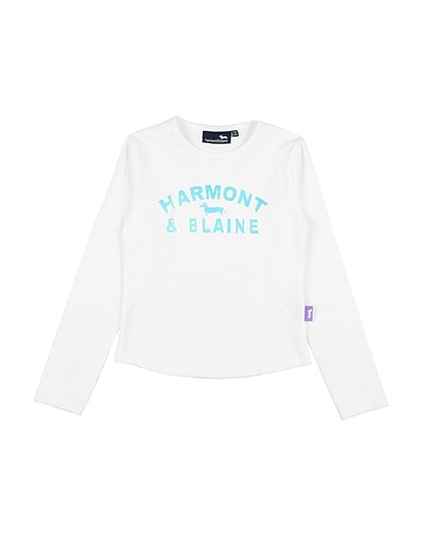 HARMONT & BLAINE T-shirt White 95% Organic cotton, 5% Elastane
