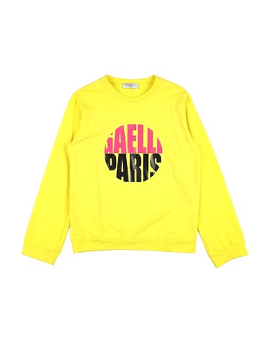 GAëLLE Paris Sweat-shirt Vert lime 96% Coton, 4% Élasthanne