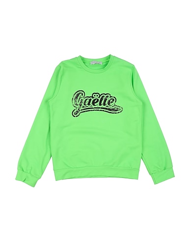 GAëLLE Paris Sweatshirt Säuregrün 96% Baumwolle, 4% Elastan