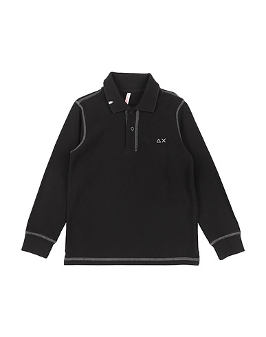 SUN 68 Polo shirt Black 100% Cotton