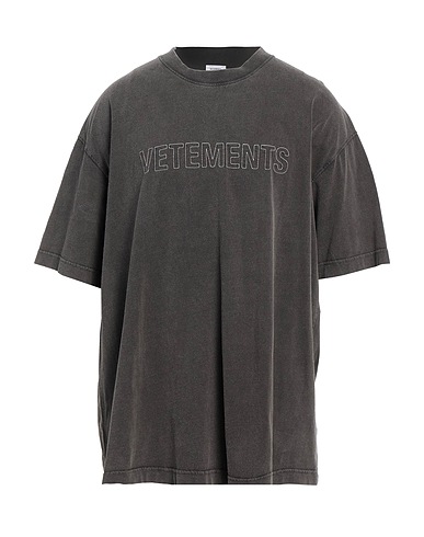 VETEMENTS Oversize-T-Shirt Black 100% Cotton