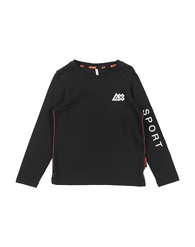 SUN 68 T-Shirt Schwarz 100% Baumwolle