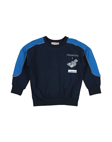 PACIOTTI Felpa Blu navy 95% Cotone, 5% Elastan