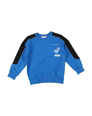 PACIOTTI Felpa Blu china 95% Cotone, 5% Elastan