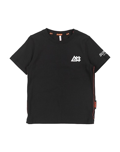 SUN 68 T-shirt Black 100% Cotton