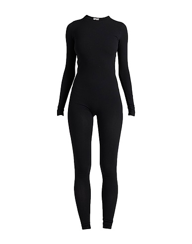 HERON PRESTON Jumpsuits and Overalls Black 92% Polyamide, 8% Elastane
