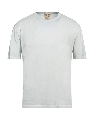 TEN C Basic T-Shirt Hellgrau 100% Baumwolle