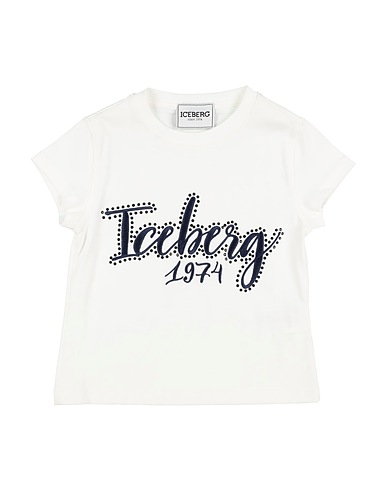 ICEBERG T-Shirt Off white 100% Baumwolle
