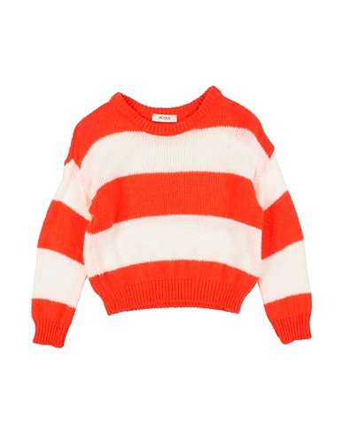 VICOLO Sweater GIRL Orange 47% Acrylic, 27% Mohair wool, 26% Polyamide