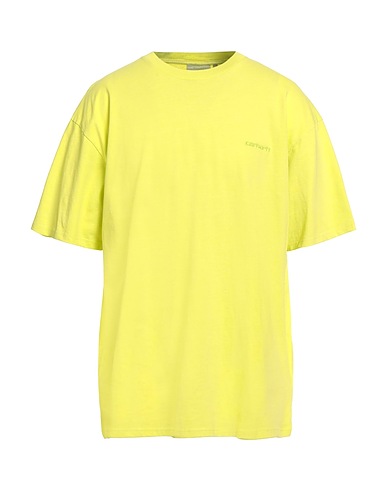 CARHARTT Basic T-Shirt Lime green 100% Cotton