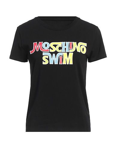 MOSCHINO T-shirt SWIM Black 94% Cotton, 6% Elastane