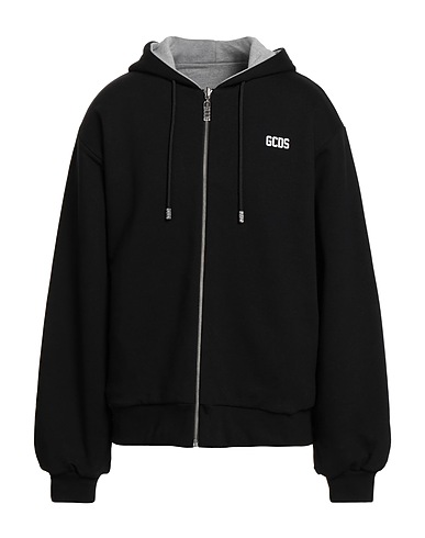 GCDS Hoodie Schwarz 100% Baumwolle