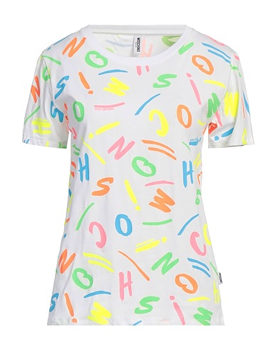 MOSCHINO T-shirt SWIM White 92% Cotton, 8% Elastane