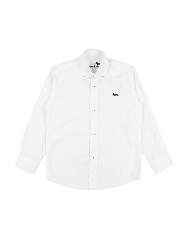 HARMONT & BLAINE Solid colour shirt White 100% Cotton