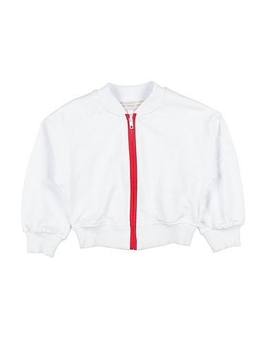 MONNALISA Sweatshirt Weiß 95% Baumwolle, 5% Elastan