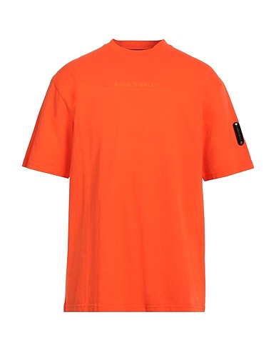 A-COLD-WALL* Basic T-shirt Orange 100% Cotton, Elastane