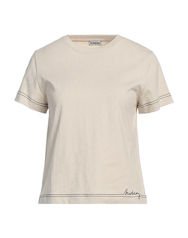 BURBERRY T-shirt Ivory 100% Cotton, Elastane