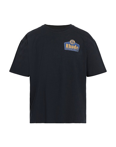 RHUDE T-shirt Black 100% Cotton