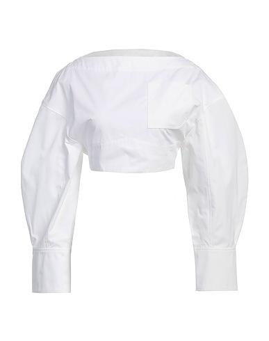 JACQUEMUS Top White 100% Cotton