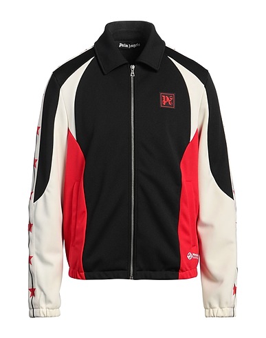 PALM ANGELS Jacket Black 100% Polyester, Polyamide