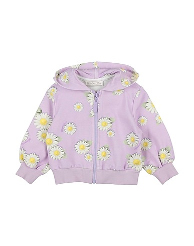 MONNALISA Felpa Malva 95% Cotone, 5% Elastan