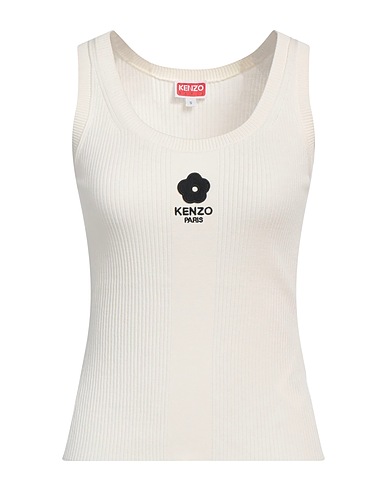 KENZO Top Ivory 86% Viscose, 14% Polyester
