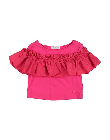 MONNALISA T-shirt Fuchsia 95% Cotton, 5% Elastane, Polyester