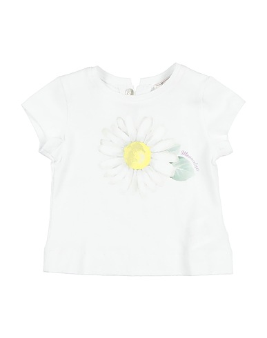 MONNALISA T-shirt White 100% Cotton