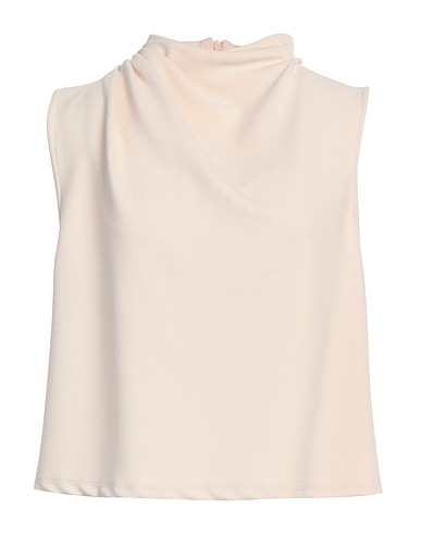 TOY G. Top Beige 95% Polyester, 5% Elastane