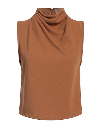 TOY G. Top Cammello 95% Poliestere, 5% Elastan