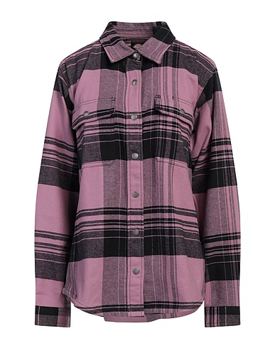 DICKIES Camicia a quadri Malva 100% Cotone