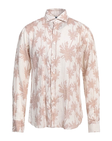 BARBA Napoli Linen shirt Ivory 100% Linen