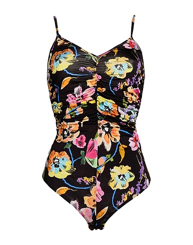 8PM TOPS & TEES Black 93% Viscose, 7% Elastane