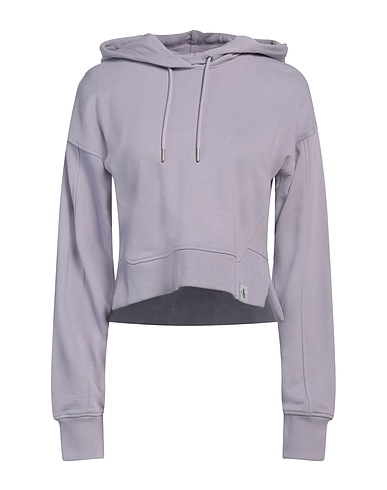 CALVIN KLEIN JEANS Hooded sweatshirt Mauve 52% Cotton, 48% Viscose