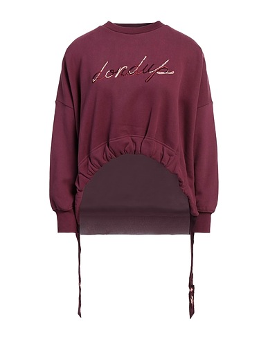 DONDUP Sweatshirt Plum 100% Cotton, Elastane