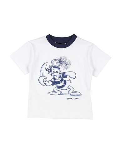 MONNALISA T-Shirt DISNEY Weiß 100% Baumwolle