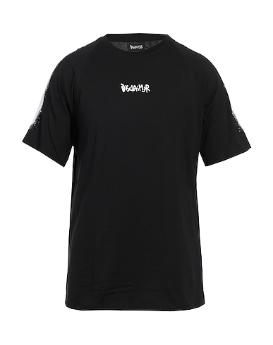 DISCLAIMER T-shirt Black 100% Cotton
