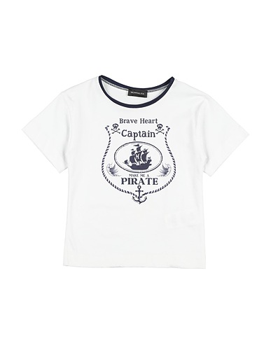 MONNALISA T-shirt White 100% Cotton