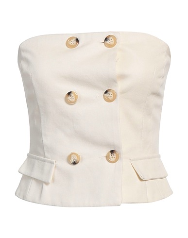 ICONA by KAOS Top Off white 100% Cotton