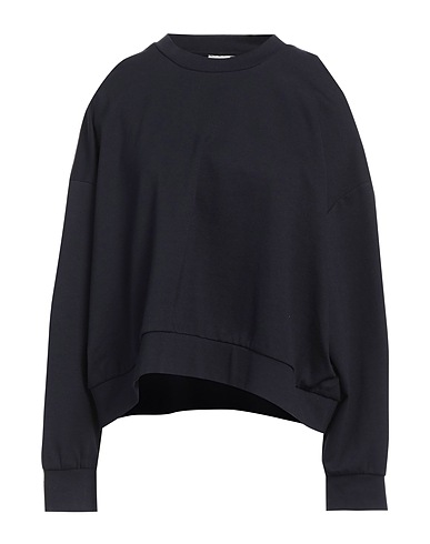 EM...MA Sweatshirt Midnight blue 65% Viscose, 30% Polyamide, 5% Elastane
