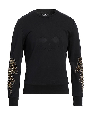 HYDROGEN Sweatshirt Black 100% Cotton