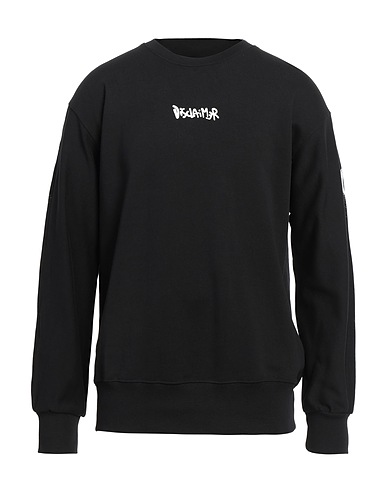 DISCLAIMER Sweatshirt Black 100% Cotton