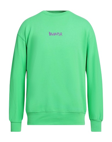 DISCLAIMER Sweatshirt Lime green 100% Cotton