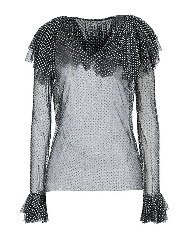 PHILOSOPHY di LORENZO SERAFINI TOPWEAR Nero 66% Cotone, 34% Poliammide