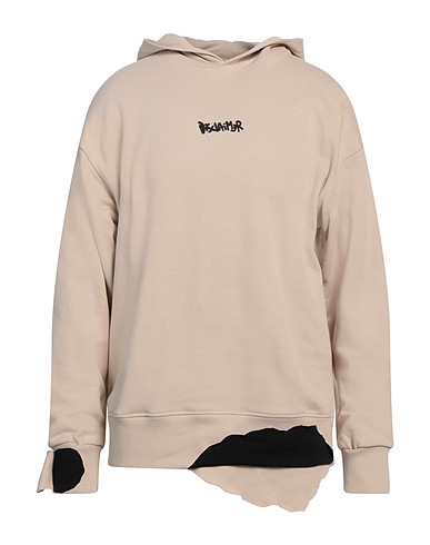 DISCLAIMER Felpa Beige 100% Cotone