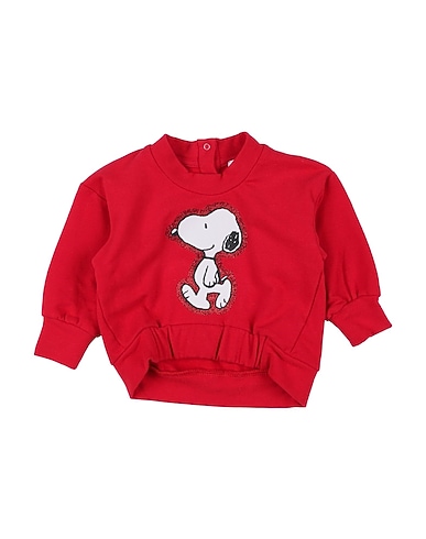 U+É Sweatshirt Red 100% Cotton
