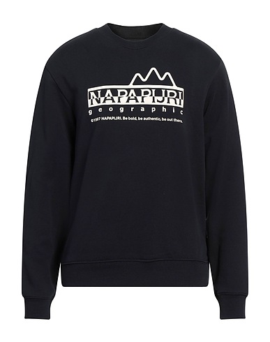 NAPAPIJRI Felpa Nero 100% Cotone, Elastan
